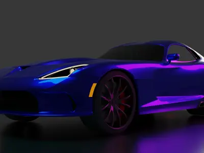 Dodge Viper Srt 2015 3D model
