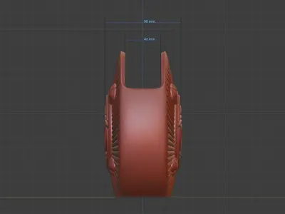 Desk organizer One Piece Luffy  3D print model