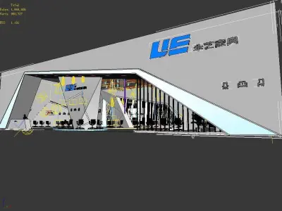 Exhibition - Area - 15X26-3DMAX2009-02 3D model