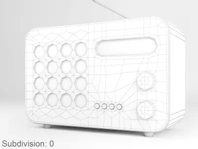 Vitra Eames Radio 3D model