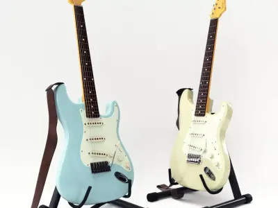 Fender Stratocaster 3D model