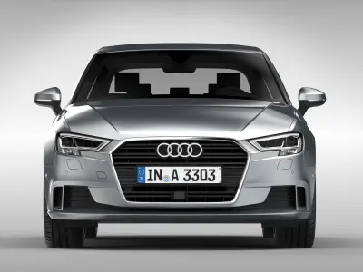 Audi A3 2017 3D model