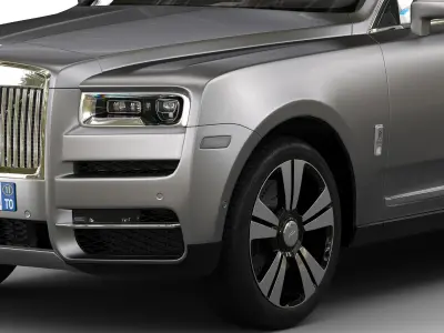 Rolls Royce Cullinan Low-poly 3D model