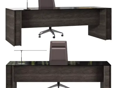 gallotti and radice milano desk 3D model