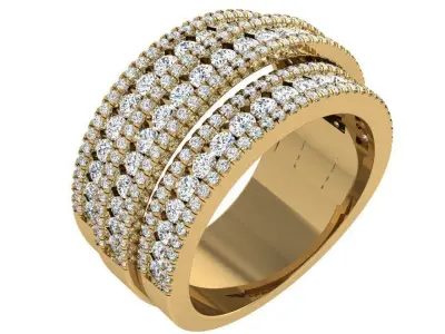 Diamond Band 4671 3D print model