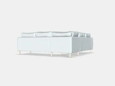 PARUP Corner sofa 4-seat 2 3D model