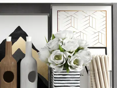 Decoration set 15 3D model