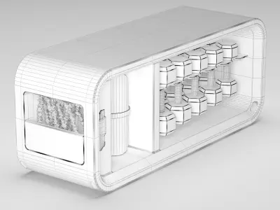 Technogym Skill Bench 3D model