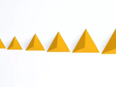 Rock Climbing Boulders - Axis Symmetrical 2 3D model