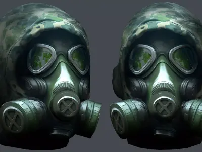 Helmet 3d model military combat Military Low-poly 3D model Low-poly 3D model purchase