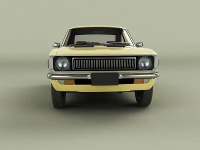 Toyota Corolla Coupe E20 3D model