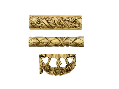 classic decor ornament 12 3D model