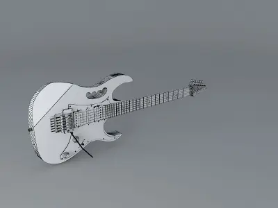 Ibanez Jem 777DY guitar Free 3D model