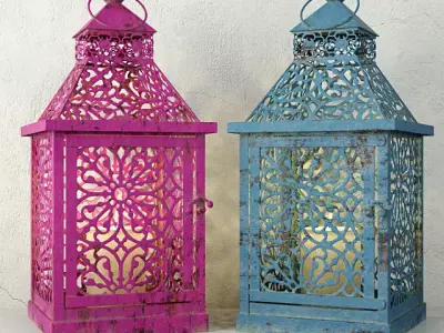 Lanterns by ZARA HOME 3D model 5