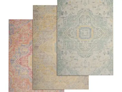 Rug Set 512 3D model