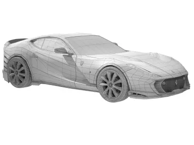 Ferrari 812 Competizione 2022 3D model