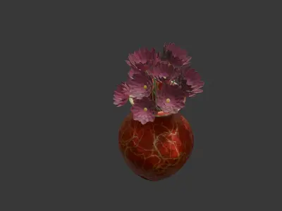 Flower Vase 3D model buy