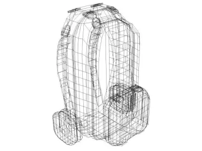 Backpack - Military 3D model