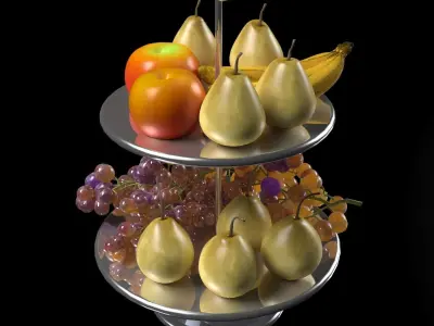 Fruit Basket 3D model