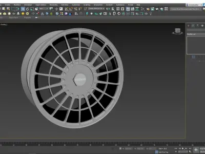 Rotiform Wheel 3D model by nosevicartur