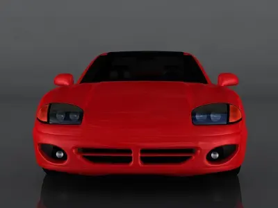 Dodge Stealth R Low-poly 3D model
