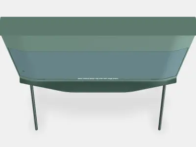 The Serif Ivy Green QLED 4K 2024 3D model