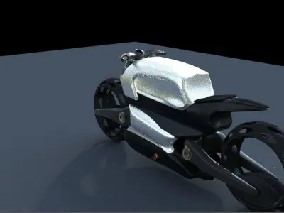 Rhino cafe racer 3D model