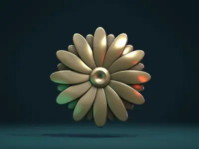 Daisy II 3D print model