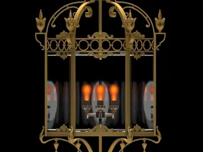 Chinese lantern 3D model order