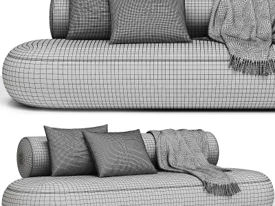 Hippo Sofa By Norr11 3D model