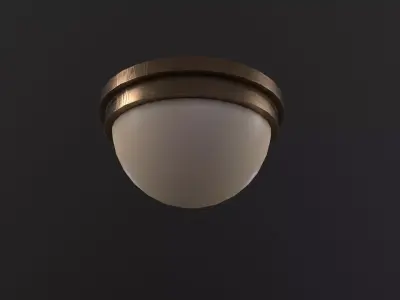 Lamp 3D Model Low-poly 3D model