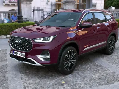 Chery Tiggo 8 Pro 2023 3D model