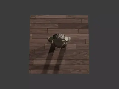 Basic Stickman A Man Made From Sticks Free low-poly 3D model