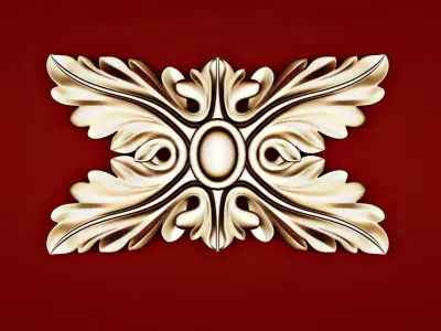 Rosette for CNC  3D model