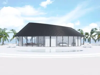 Vistas House Scene 3D model