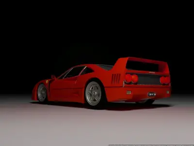 Ferrari F40 3D model buy