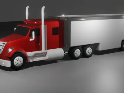 International Lonestar 3D model