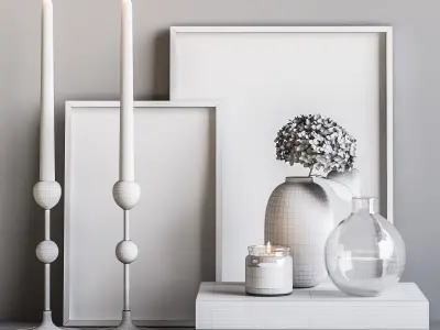 Decorative set 14 3D model