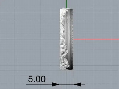 Everest Ring 3D print model