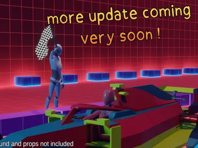 Racing Team animations - Motion Cast03 Vol1 3D model