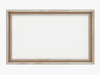 Frame landscape with picture 03 3D model