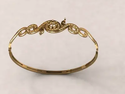 Bracelet 2 3D print model