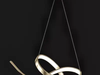 Free Form Pendant 3D model