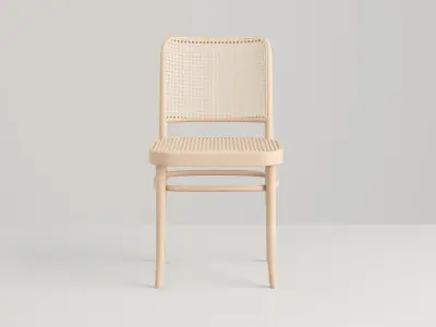 Chair Rattan Raw 3D model