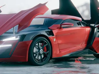 LYKAN HYPERSPORT 3D model
