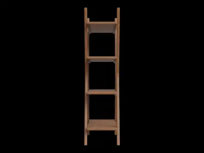 Stratton Etagere Shelf Low-poly 3D model