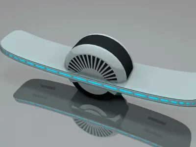 Hoverboard 3D model