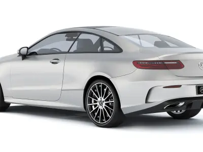Mercedes-Benz E-Class Coupe 2022 3D model