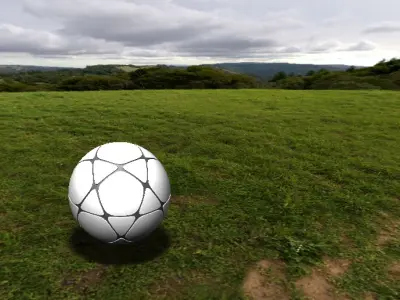 Soccer Ball 3D model 15