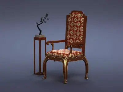 cabinet cabinet wardrobe sofa bed table bookshelve 3D model